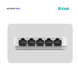 سويتش دي-لينك مكتبي 5 منافذ بسرعة 10/100 ميجابت (DES-1005C) سويتش مكتبي غير مُدار (Unmanaged Desktop Switch)