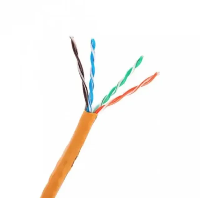 كابل ألترانت Cat6 UTP — لفة 305 متر برتقالي Cat6 UTP